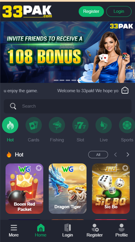 33pak Game APK