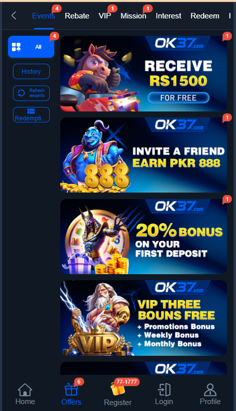 ok37 Game apk