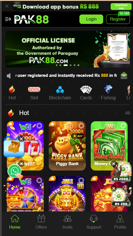 pak88 game apk