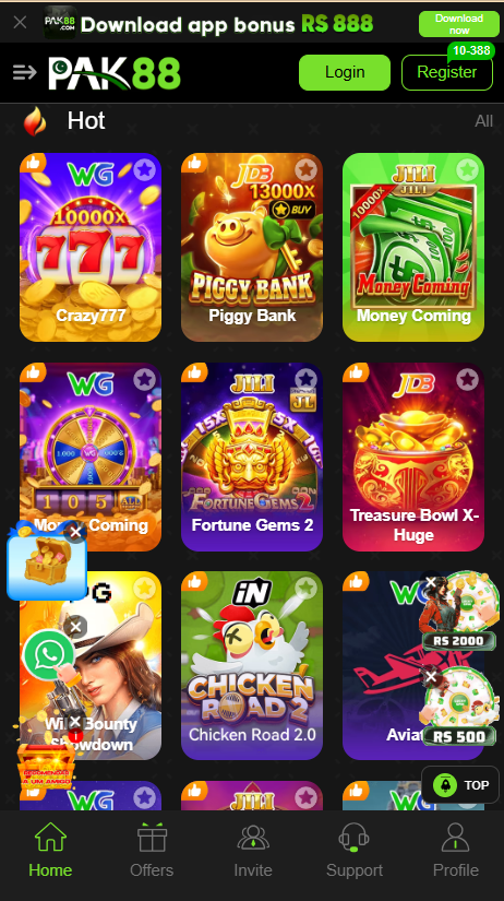 pak88 game apk